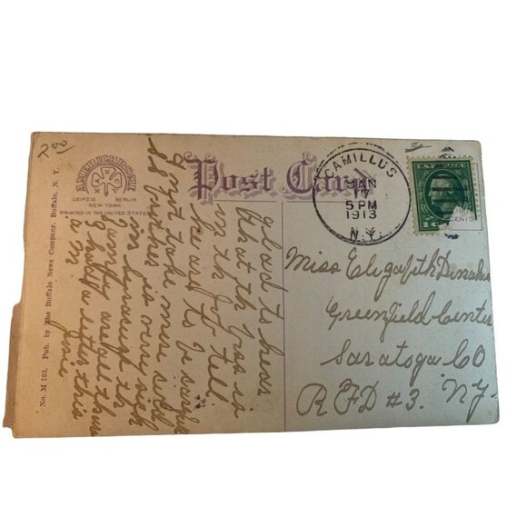 Vintage Steamer Americana Leaving Foot of Main St. for Crystal Beach Ontario Pos - Picture 3 of 5